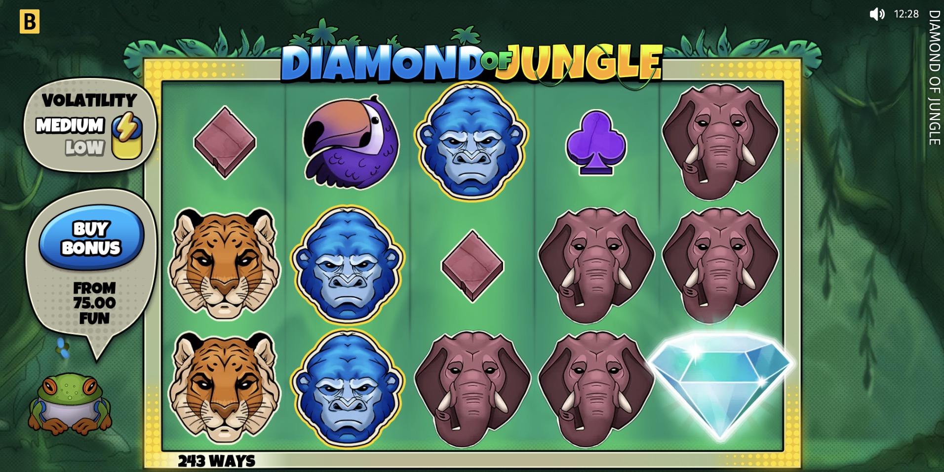    Diamond Of Jungle  BGaming  Casino Pin UP